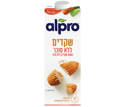 משקה שקדים ללא סוכר